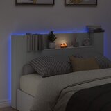  Krevetna ploča s LED-om s policom Bijeli 160 x 16,5 x 103,5 cm | shoptok.hr