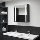 vidaXL LED kopalniška omarica z ogledalom 62x14x60 cm Cene