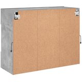 TV ormarić s LED svjetlima siva boja betona 78,5x30x60,5 cm | shoptok.hr