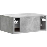  Stenski nočni omarici Betonsko siva 49 x 34,5 x 20 cm, (5000209522) | Shoptok.si