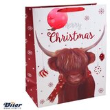 Viter novogodišnja kesa highland cow xl ( X-34142-1W ) Cene