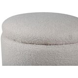 Venture Home puf s prostorom za pohranu Limpen ⌀32 × 40 cm, bijela | shoptok.hr