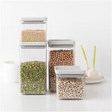 Brabantia Set posod za shranjevanje 4 kosi, bel | Shoptok.si