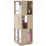 FMD Vrtljiva arhivska omara odprta 34x34x108 cm hrast 291-001, (20960559) | Shoptok.si