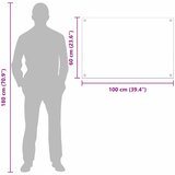  Kuhinjski zid 2 pcs Tamno siva 100 x 60 cm | shoptok.hr