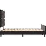 vidaXL Krevet Rame Crno 120x190 cm Baršun | shoptok.hr