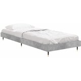  Okvir kreveta boja betona 75x190 cm od konstruiranog drva | Eponuda.com