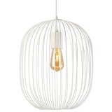 Luster na sajli OVELLA 1xE27/15W/230V prečnika 34 cm krem | Eponuda.com