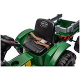 Traktor Akumulatorski traktor s prikolico CH9959B - temno zelen | Shoptok.si