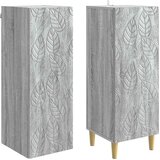  Set ormara 2 pcs Siva Sonoma Konstruirano drvo | Eponuda.com
