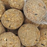 KLASEBO Natural Bird Fat Balls 100 x 90 g with Net for Wild Birds High-Energy 9 kg Supply, (5000240326) Cene