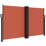  Zložljiva stranska tenda terakota 140x600 cm | Shoptok.si