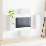  Komplet TV omaric 2 pcs Bela Konstruiran les, (5000132589) | Shoptok.si