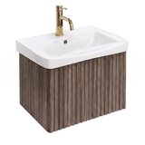 Rea Kopalniška omarica z umivalnikom DB85-50-1 Orio Dark 50cm Cene