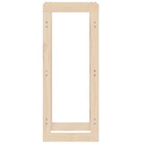 Stalak za drva za ogrjev 41 x 25 x 100 cm od masivne borovine | shoptok.hr
