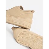 Shelvt Beige low sneakers for women | shoptok.hr