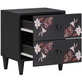  Nočna omarica Rjava 40 x 33,5 x 46 cm Masiven les manga, (5000091624) | Shoptok.si