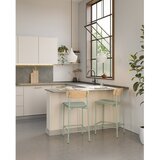 Marckeric Plave/u prirodnoj boji barske stolice u setu 2 kom (visine sjedala 66 cm) Adriana – | shoptok.hr