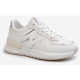 Boto Women's White Faux Leather Sneakers Kaimans | Shoptok.si