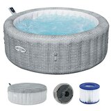 Bestway Lay-Z-Spa Mobilni masažni bazen Bali Smart AirJet™ 6 (Ø x V: 196 x 71 cm, 980 l) | Shoptok.si