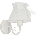 Candellux zefir zidna lampa 1X40W E27 bela