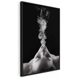  Slika - Smoke Cloud (1 Part) Vertical 40x60 U crnom drvenom okviru | shoptok.hr