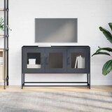 vidaXL TV omarica antracit 100,5x39x60,5 cm Hladno valjano jeklo | Shoptok.si