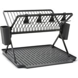 Brabantia Foldable Dish Drying Rack Large Dark Grey Cijene
