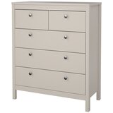 Tvilum Sivo-bež komoda 82x99x38 cm Madrid – | shoptok.hr