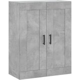  Visoka komoda siva betona 69,5x34x180 cm od konstruiranog drva Slike