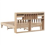 vidaXL Posteljni okvir brez vzmetnice 180x200 cm trdna borovina | Shoptok.si