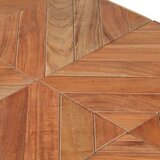 vidaXL Blagovaonski stol 140 x 70 x 76 cm masivno drvo bagrema i manga | shoptok.hr