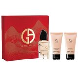 Giorgio Armani si giftset (50ml edp + 50ml bl + 50ml sg) Cene