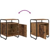  Noćni ormar Staro drvo Konstruirano drvo - Staro drvo 1 | shoptok.hr