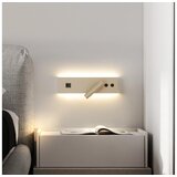  Brilagi-LED Zidno spot svetlo sa USB portom NOCTIS LED/3W/230V+LED/9W bež u