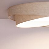 Brilagi LED stropna svetiljka VELVET TWIST LED/24W/230V 4000K pr. 55 cm bež Slike