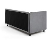 Bonami Selection Siva oblazinjena postelja s prostorom za shranjevanje z vzmetnico 120x200 cm Avela – | Shoptok.si