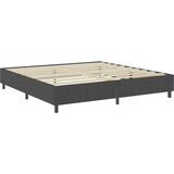 Box spring okvir za krevet od tkanine sivi 200 x 200 cm | shoptok.hr