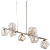  Visilica na sajli LAVA 9xG9/8W/230V bež/zadimljeno bež | Eponuda.com