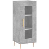 Maison Chic Komoda - Predalnik betonsko siva 34,5x34x90 cm inženirski les, (21718912) | Shoptok.si