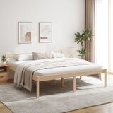  Krevet za starije osobe 180 x 200 cm bračni od masivne borovine | shoptok.hr