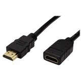 Value HDMI produžetak HDMI A utikač, HDMI A utičnica 1.50 m crna 11.99.5571 sa zaštitom HDMI kabel | Eponuda.ba