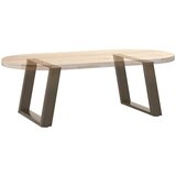  Noge za klub stolić U-oblik 2 kom Prirodni čelik 50 x (42-43) cm Čelik | shoptok.hr
