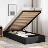 vidaXL otomanski okvir kreveta bez madraca crni 90x200 cm umjetne kože | shoptok.hr
