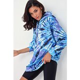 Bigdart 4125 Purple Oversize Sweatshirt Dress Cene