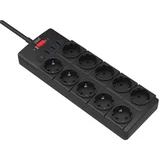 Produžni kabl sa prenaponskom zaštitom 10 utičnica, USB izlazima, 2m EXTS-10S2M-PROT