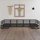 Maison Chic Seti vrtnega pohištva - Vrtna garnitura - Vrtni pohištvo set 7-delna trdna borovina, (21804800) | Shoptok.si