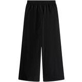 Tommy Hilfiger Lahkotne hlače & Harem hlače POPLIN WIDE LEG PANT WW0WW45891 Črna Cene