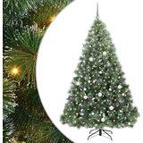vidaXL Umjetno božićno drvce s stalakom Zelena 210 cm PE i PVC | shoptok.hr