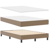  Krevet s opruga kutije s madracem Boja cappuccina 120 x 200 cm | shoptok.hr